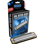 Hohner Big River Harmonica - Key of A HOHNER INC 590BXA